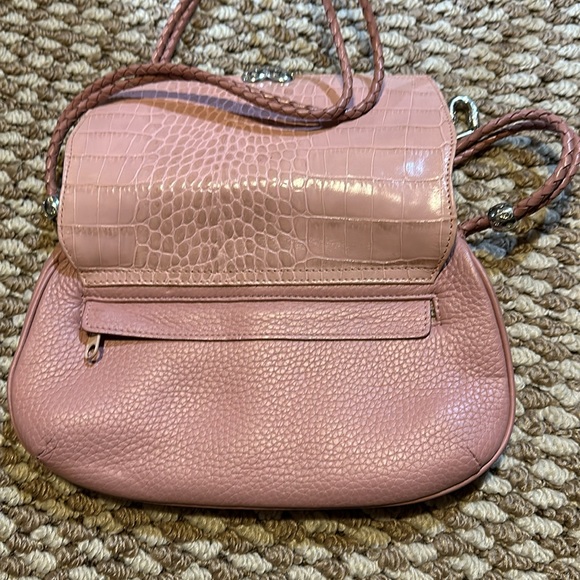 Brighton blush pink croc bag heart braided - Picture 10 of 13